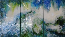 No 1 - Great southern wave - Resin art