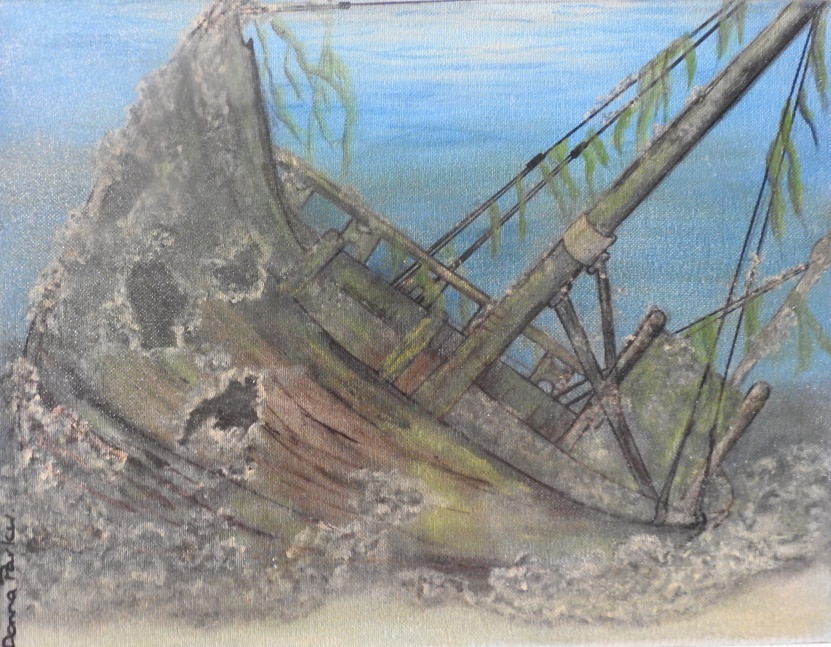 No 12 - Shipwreck - Painting